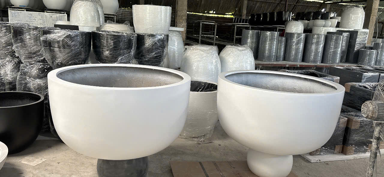 Chậu composite tại Furnio